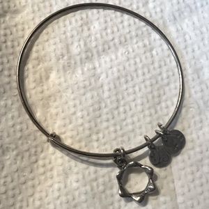 Silver Princess crown Alex & Ani bracelet